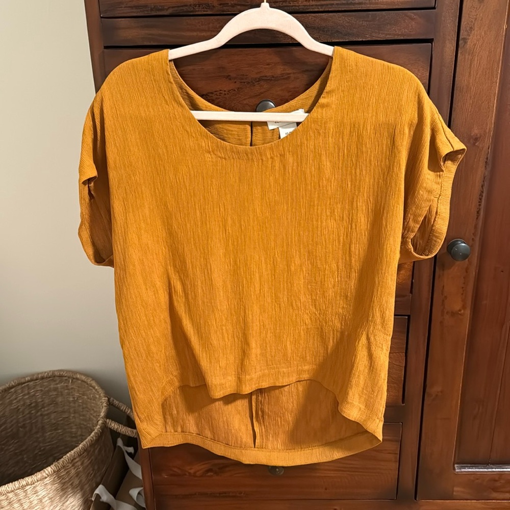Club Monaco Rust Top